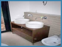 Bathroom fitted by Rothwell Plumbers